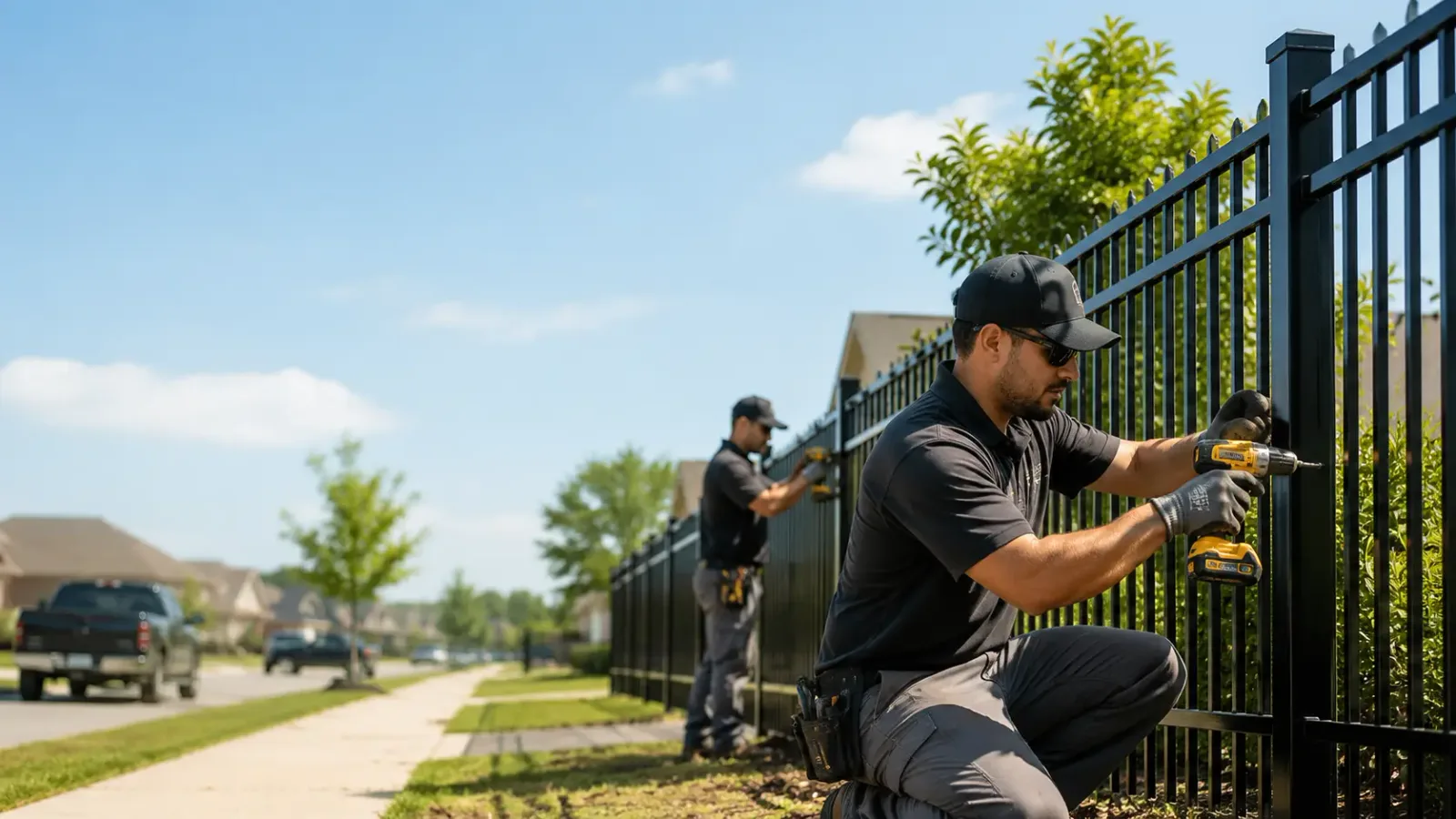 Metal Fence Installation in Cedar Run, PA